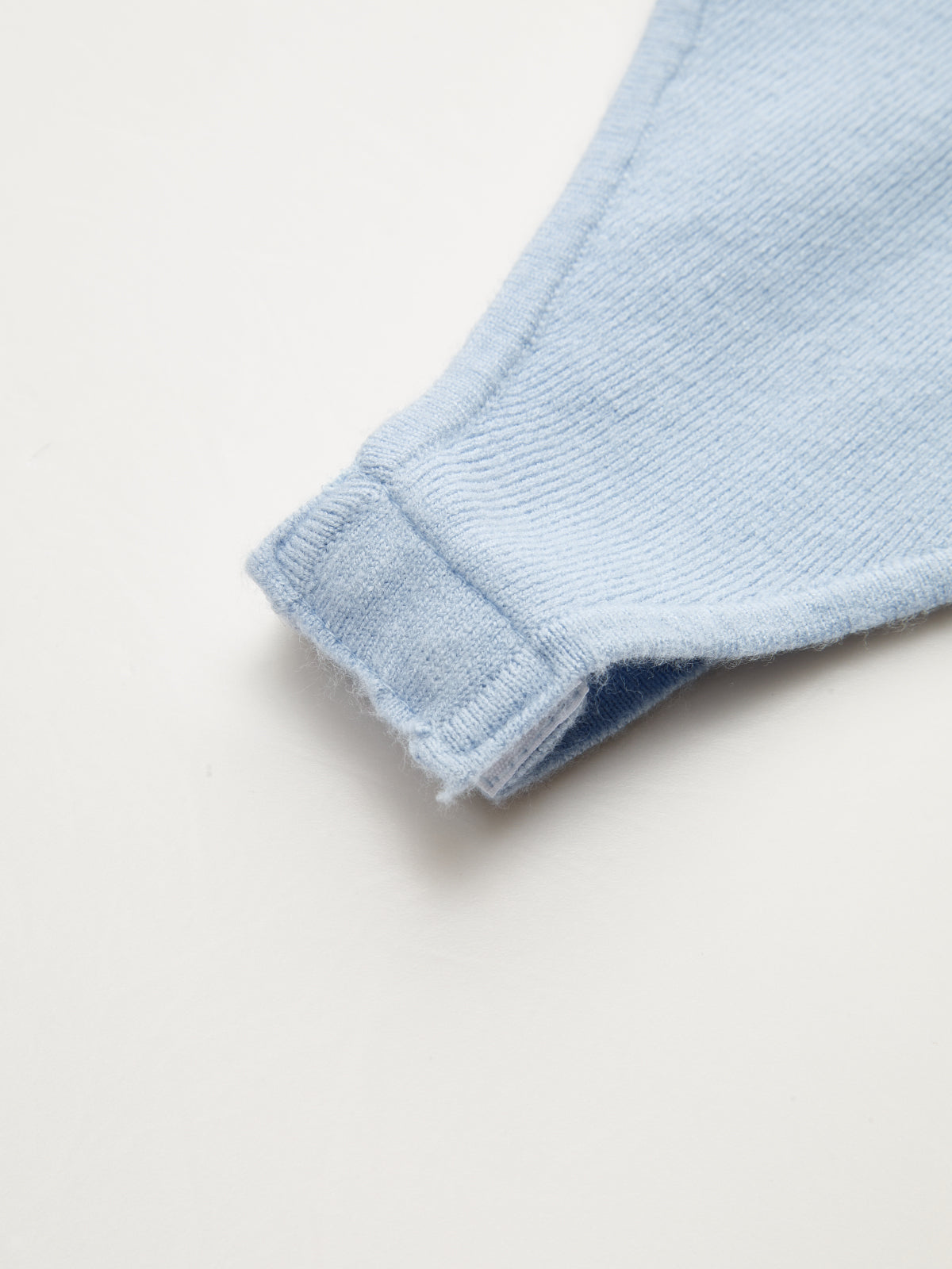 Henley Neck Button-Down Knit Bodysuit-Chicvia