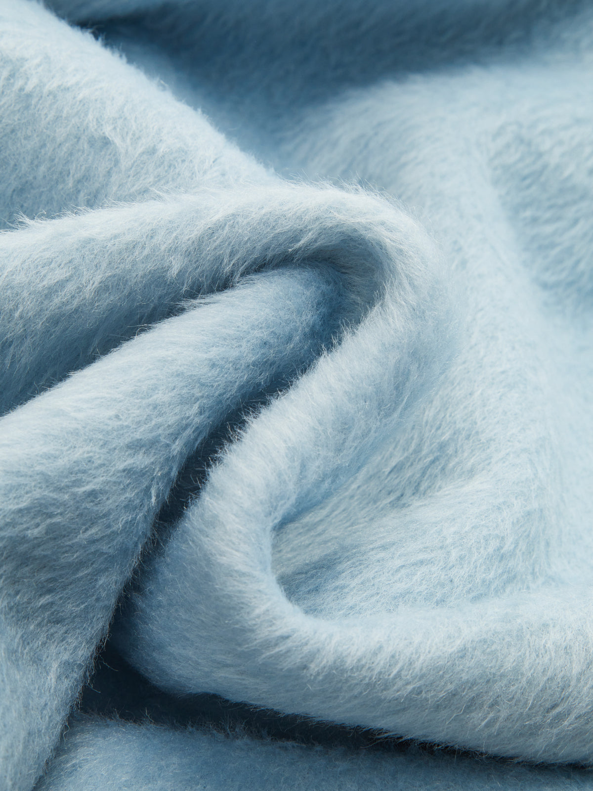 Double-Breasted Fuzzy Blazer-Chicvia