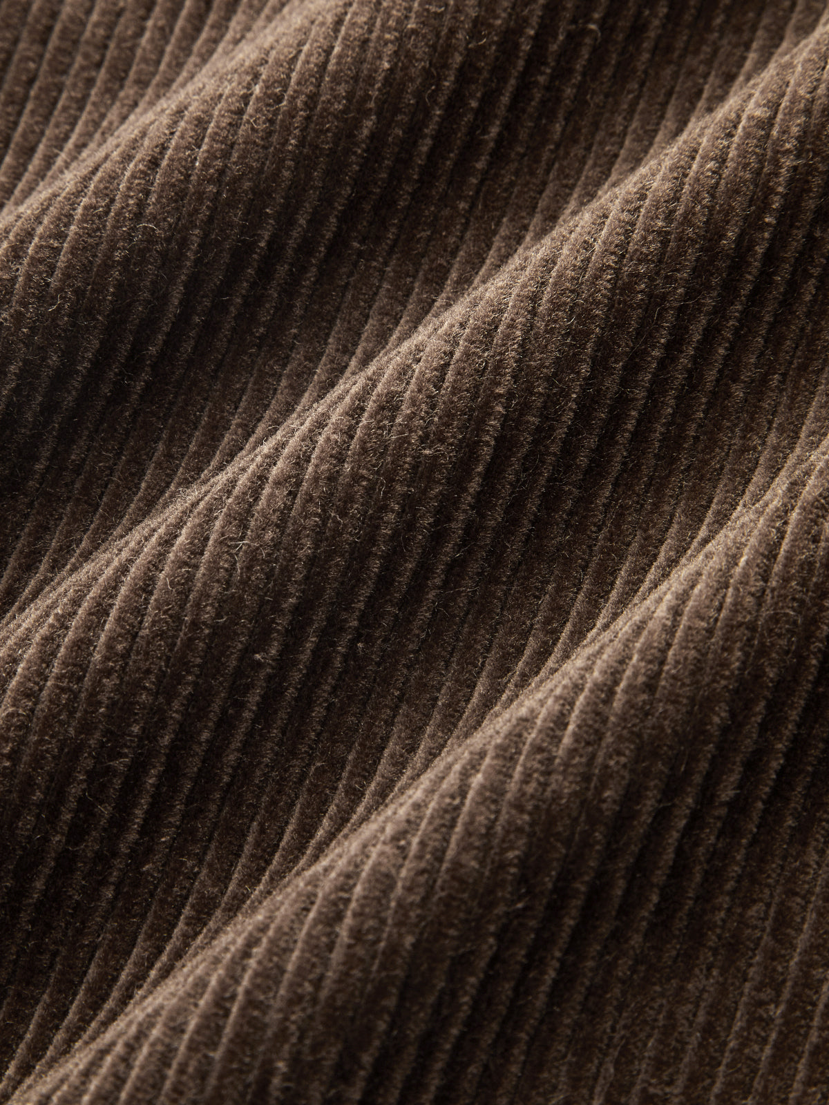 Mid-Waist Corduroy Straight-Leg Pants-Chicvia