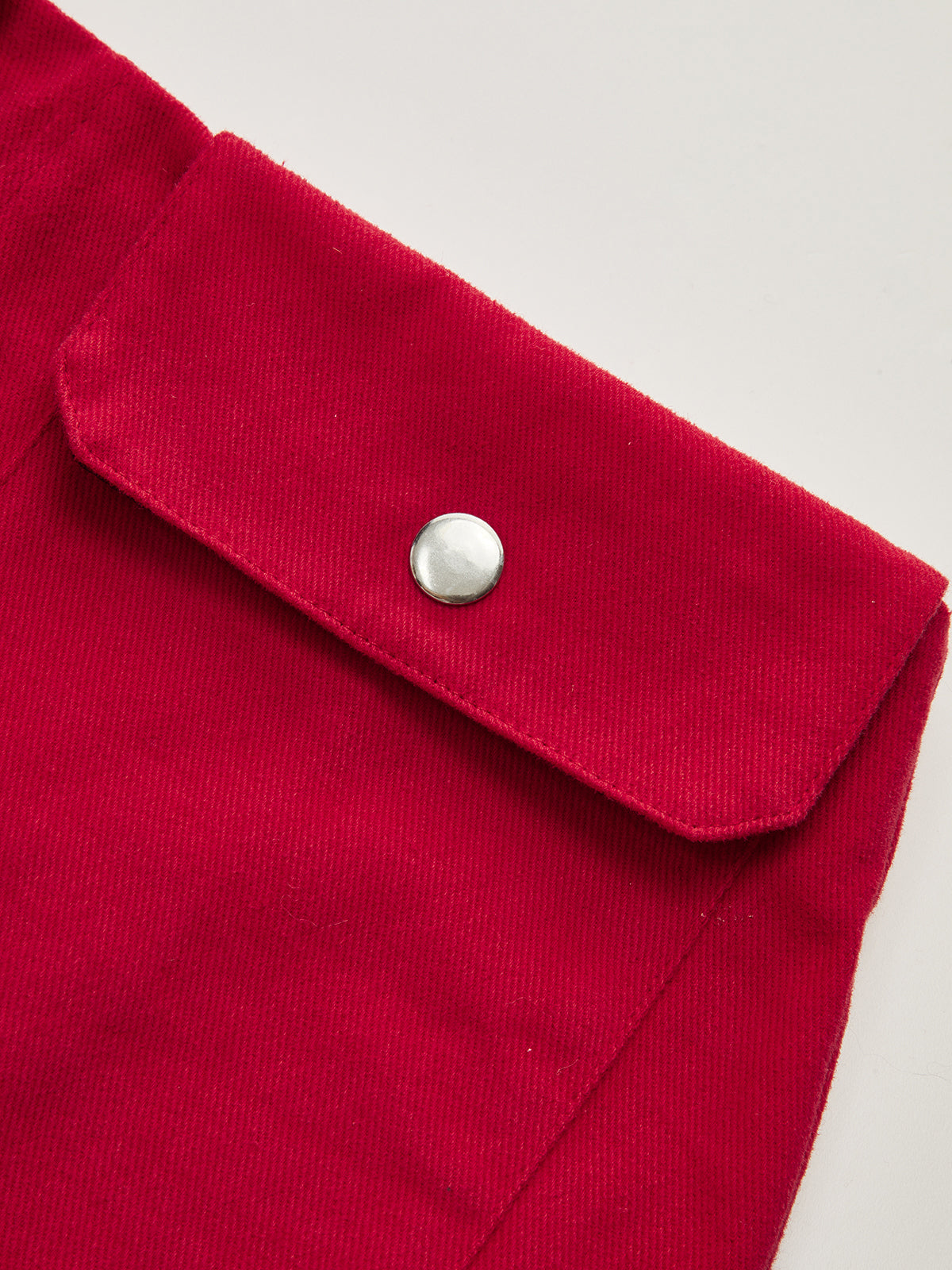 Decor Pocket Mid-Waist Maxi Skirt-Chicvia