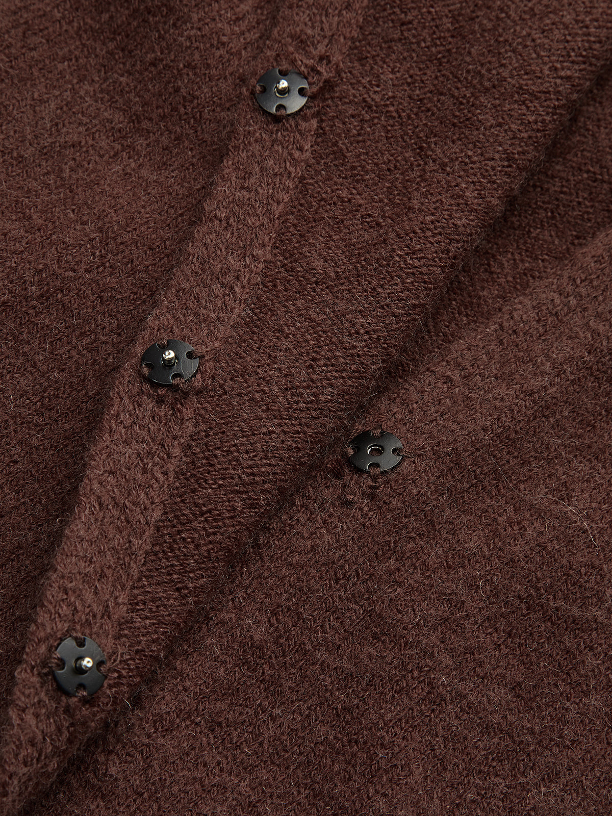 Belted V-Neck Knit Cardigan-Chicvia