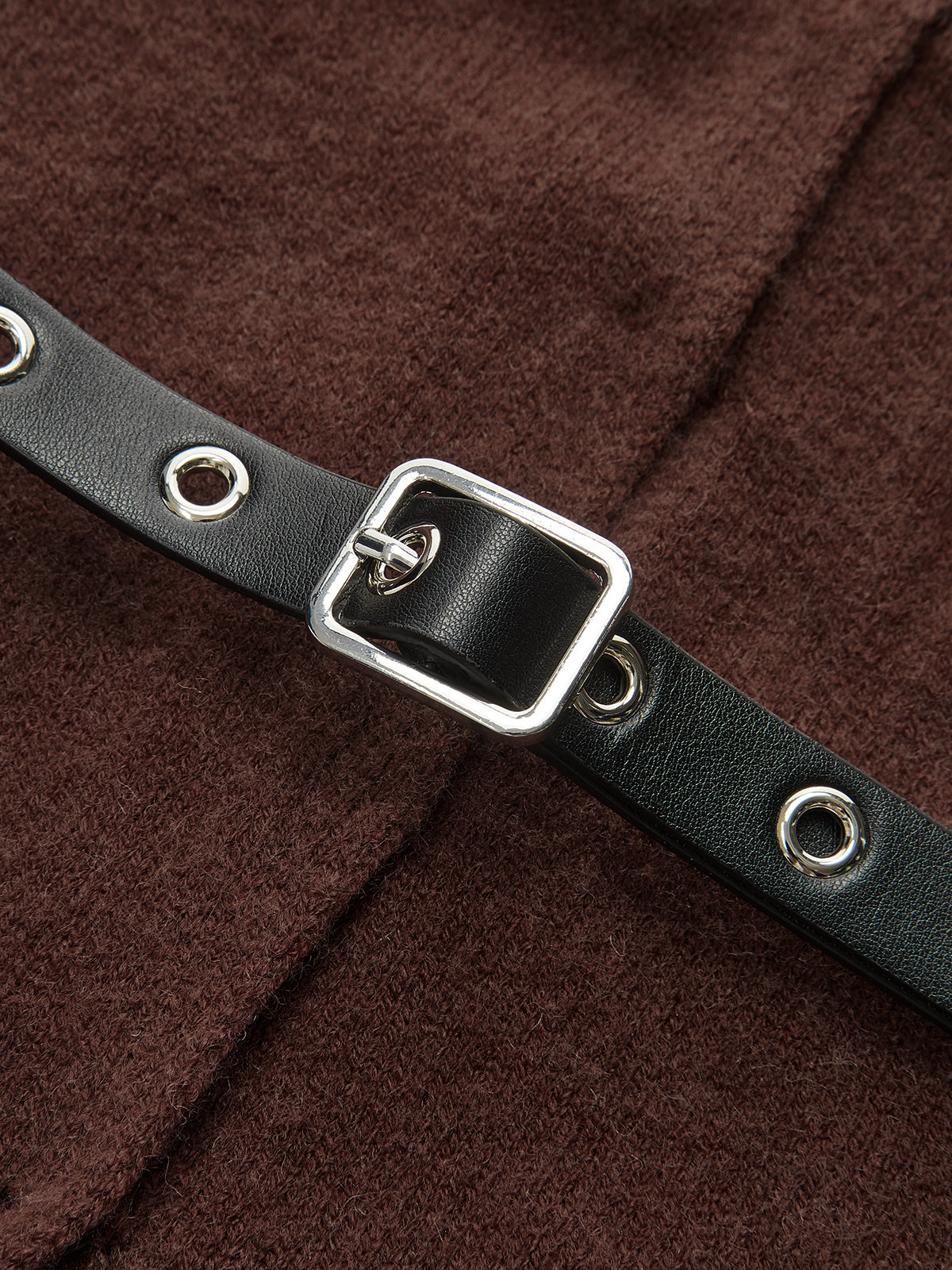 Belted V-Neck Knit Cardigan-Chicvia