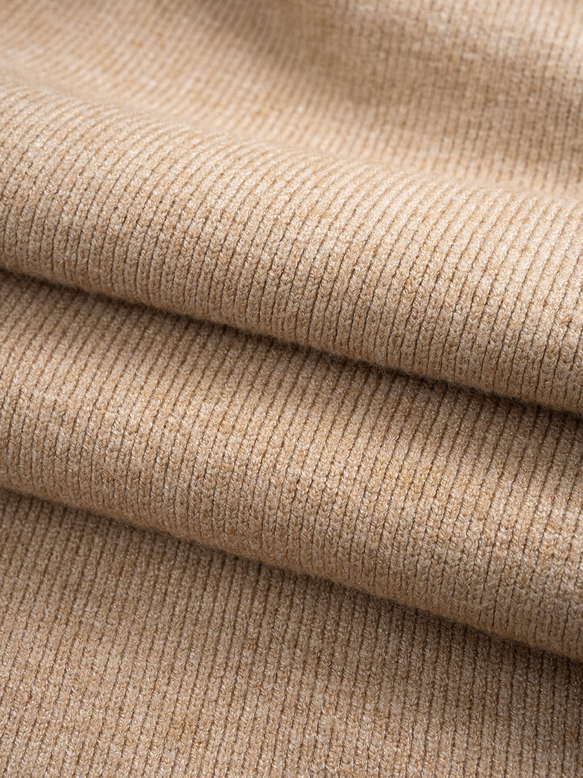 Knitted Zip-Up Jacket and Wide-Leg Pants Set-Chicvia