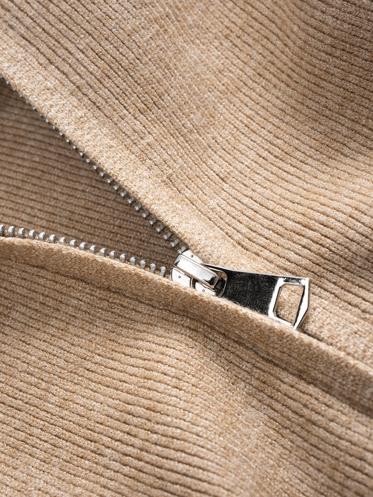 Knitted Zip-Up Jacket and Wide-Leg Pants Set-Chicvia