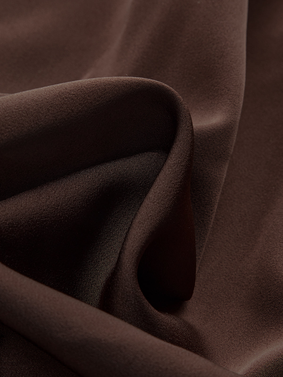 Draped Satin Stand Collar Blouse-Chicvia