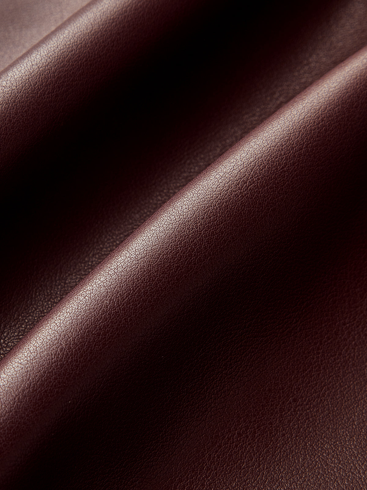 Faux Leather Asymmetric Mermaid Hem Midi Skirt-Chicvia