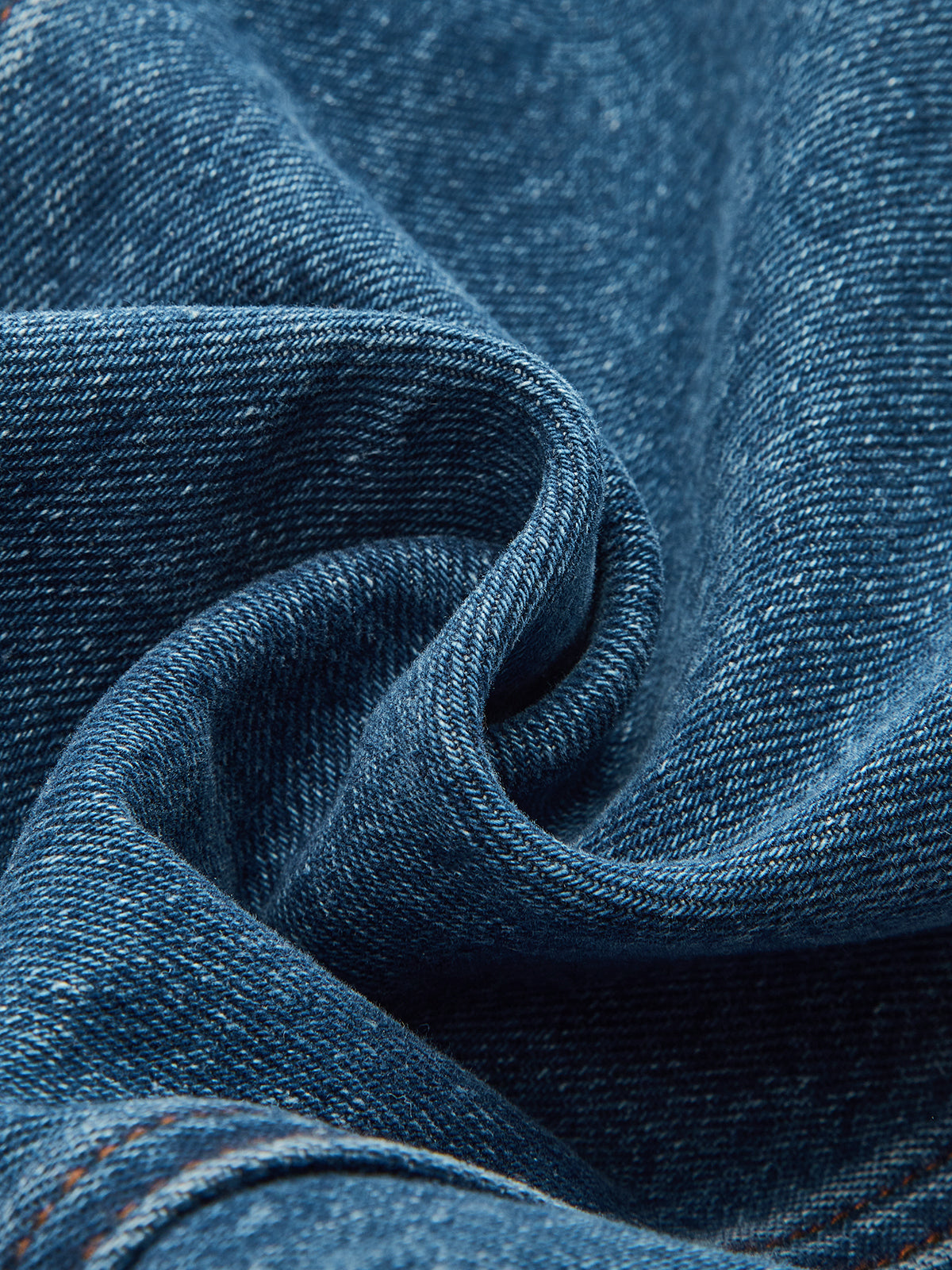 Denim Mid-Waist Wide-Leg Jeans-Chicvia