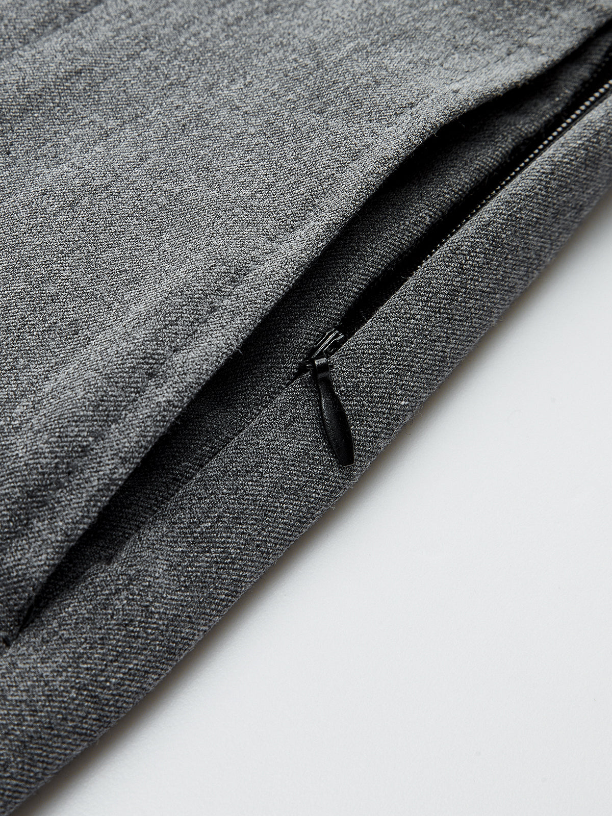 Metal Detail Wide-Leg Pants-Chicvia