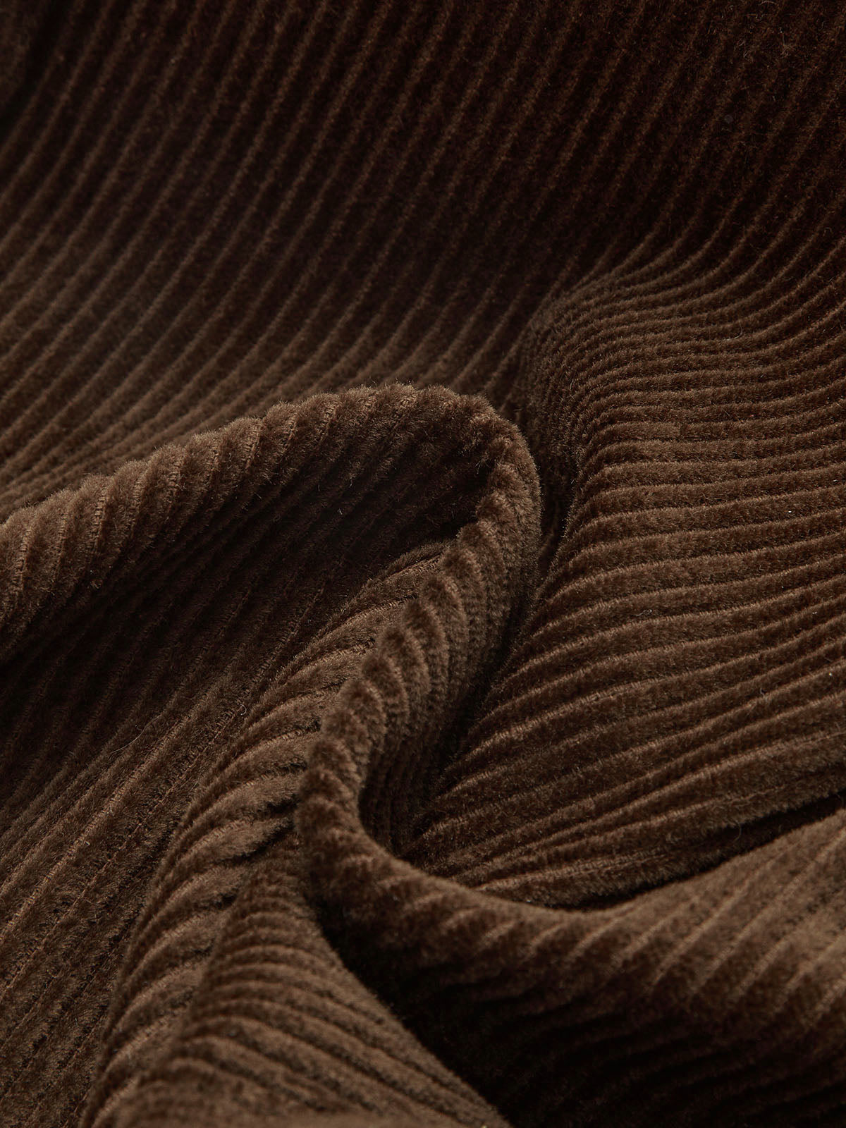 Mid-Waist Corduroy Belted Pants-Chicvia