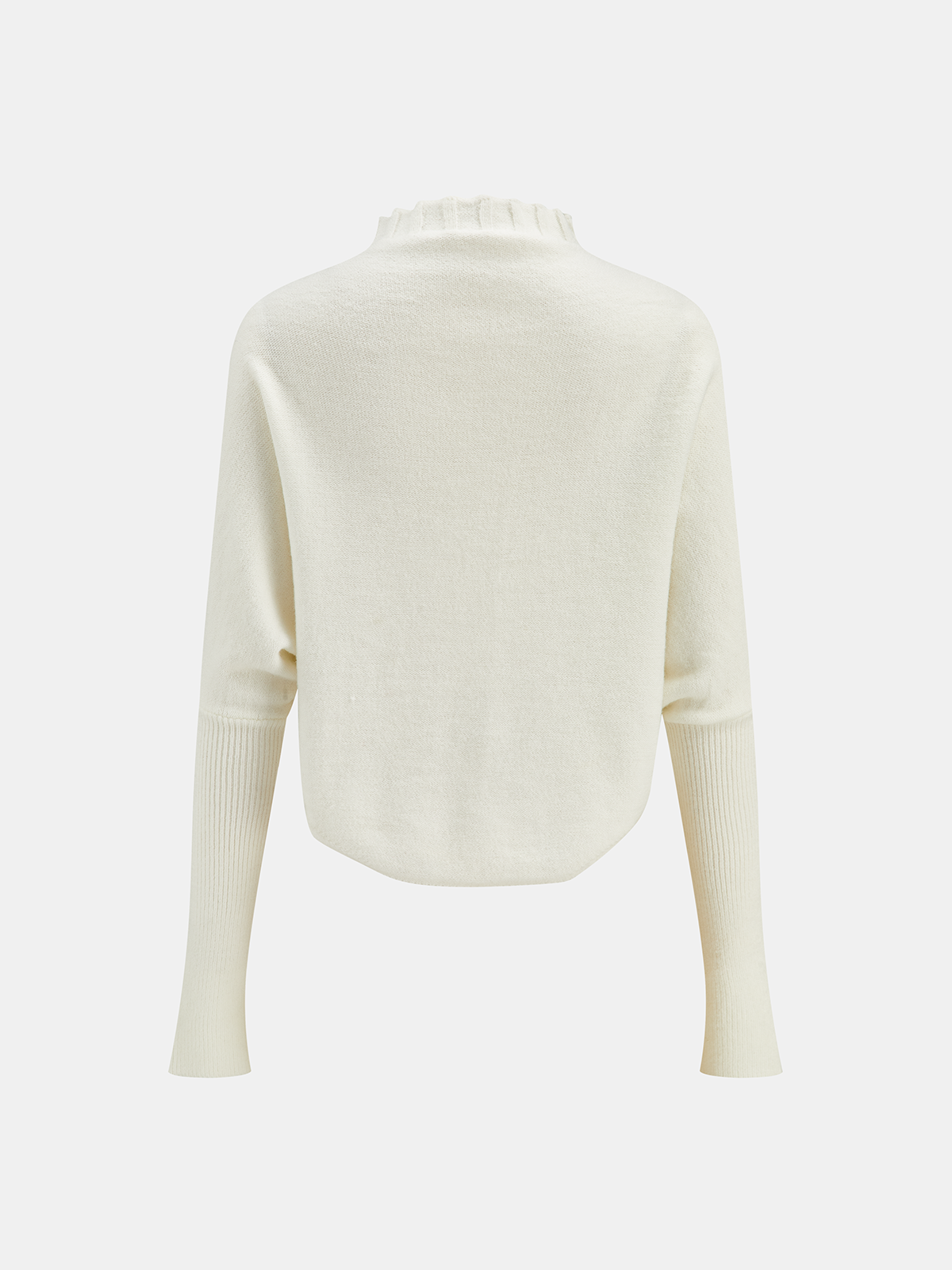 Floral Applique Knit Sweater-Chicvia