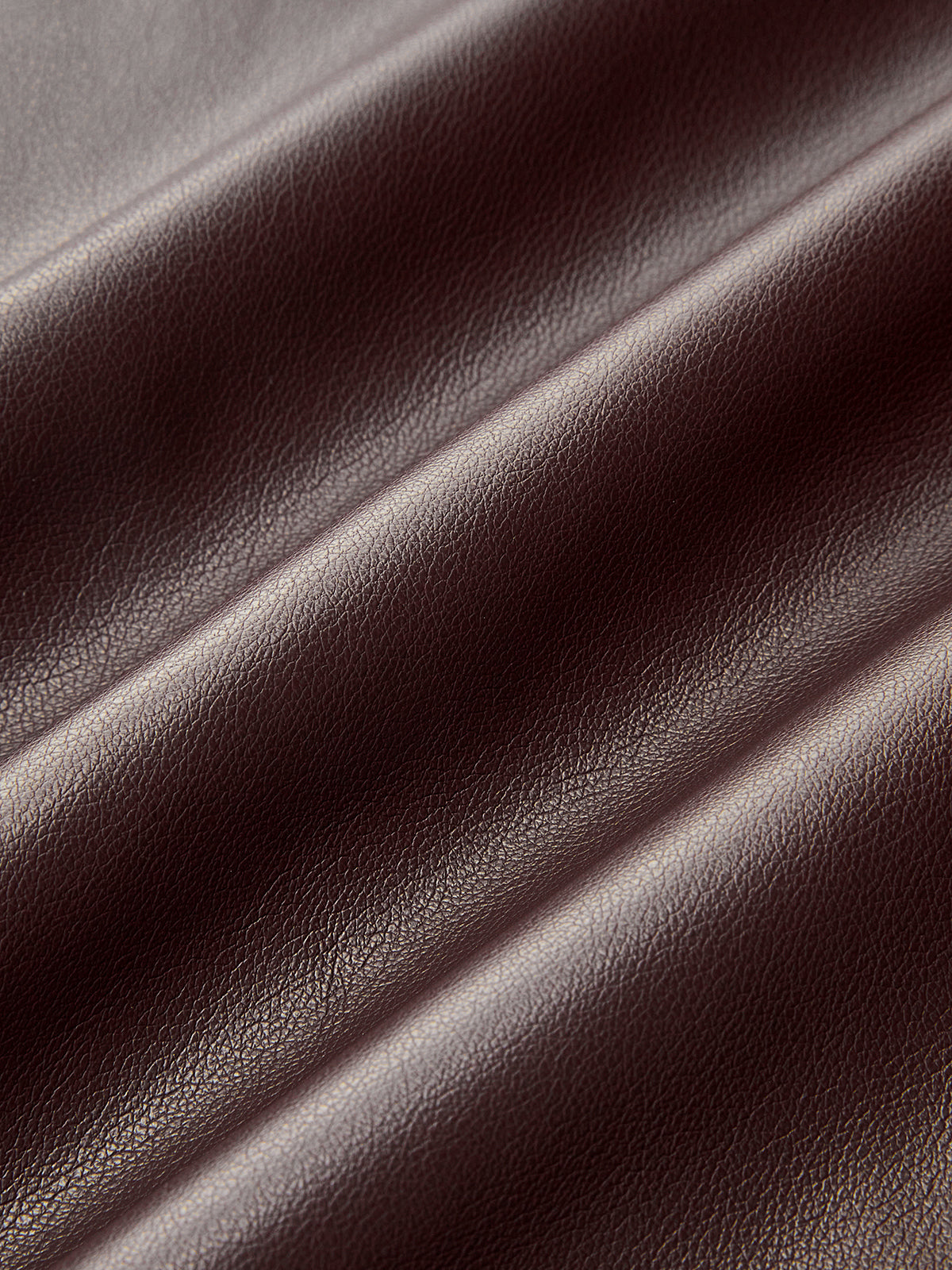 Double Waistband Faux Leather Pants-Chicvia