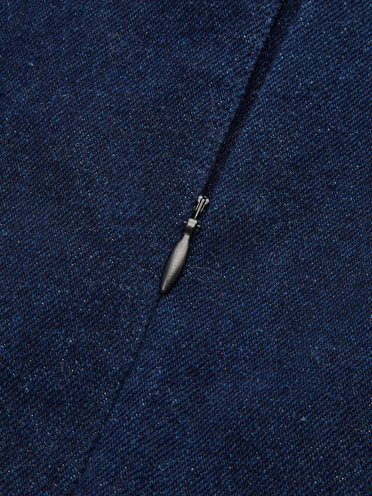 Double-Breasted Denim Sleeveless Mini Dress-Chicvia