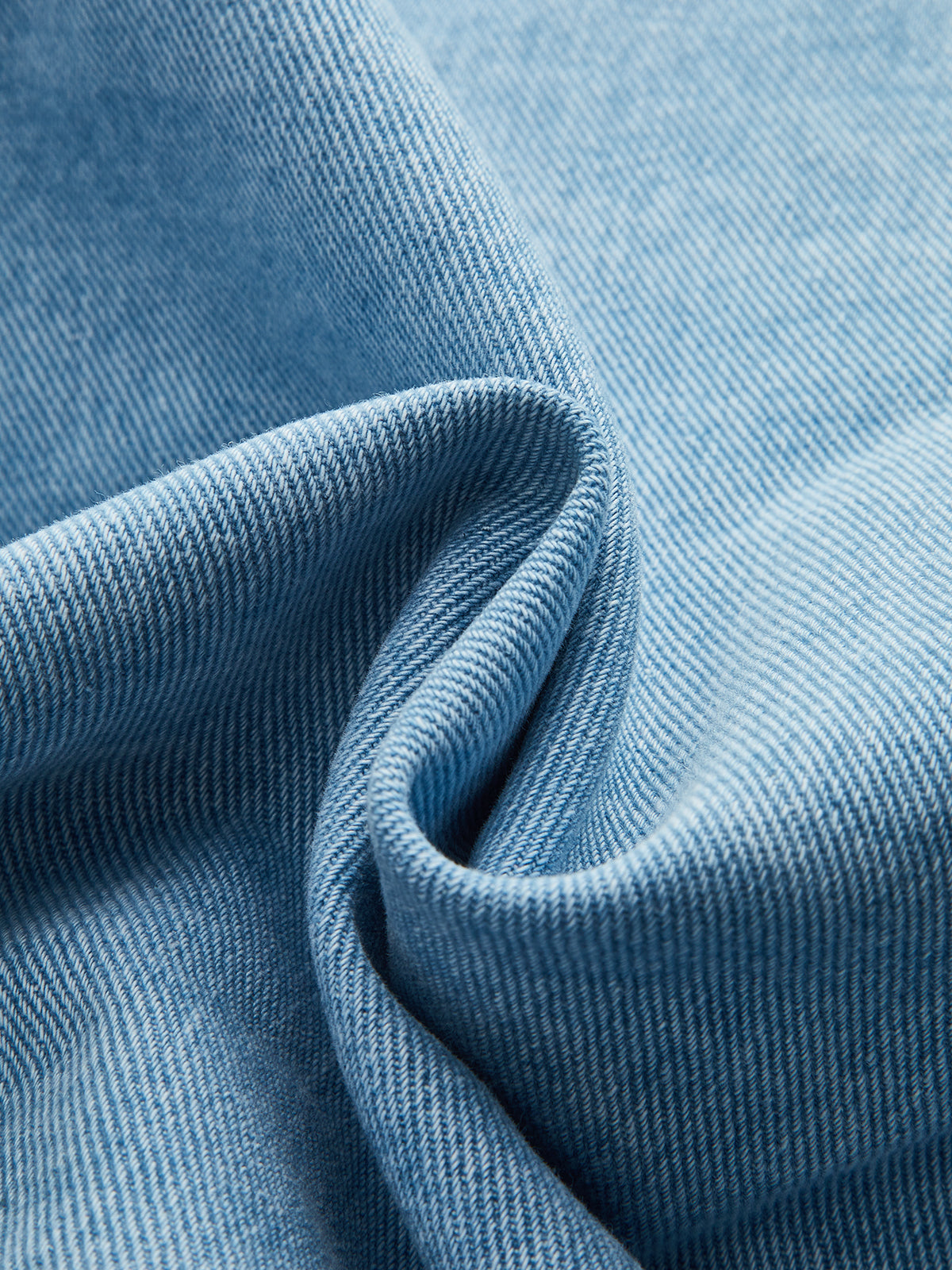 Distressed Detail Denim Paneled Jacket-Chicvia