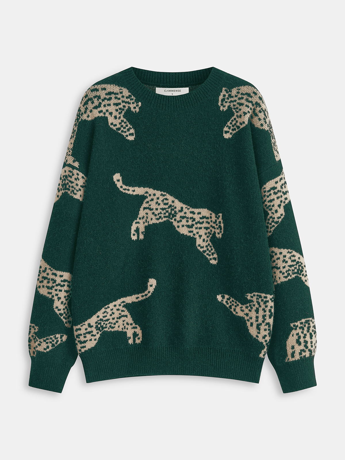 Leopard Print Sweater-Chicvia