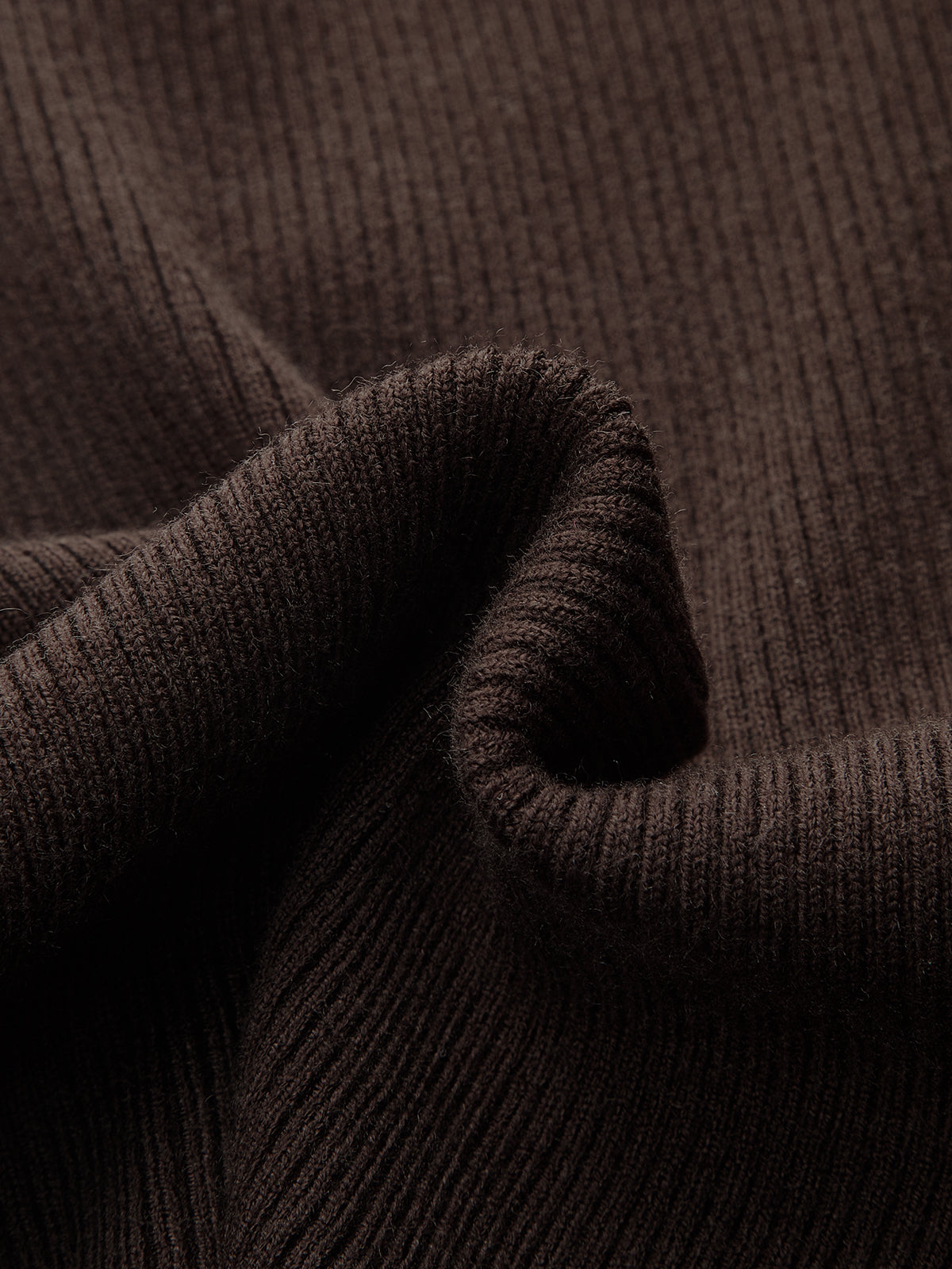 Flared Cuff Ribbed Knit Henley Top-Chicvia