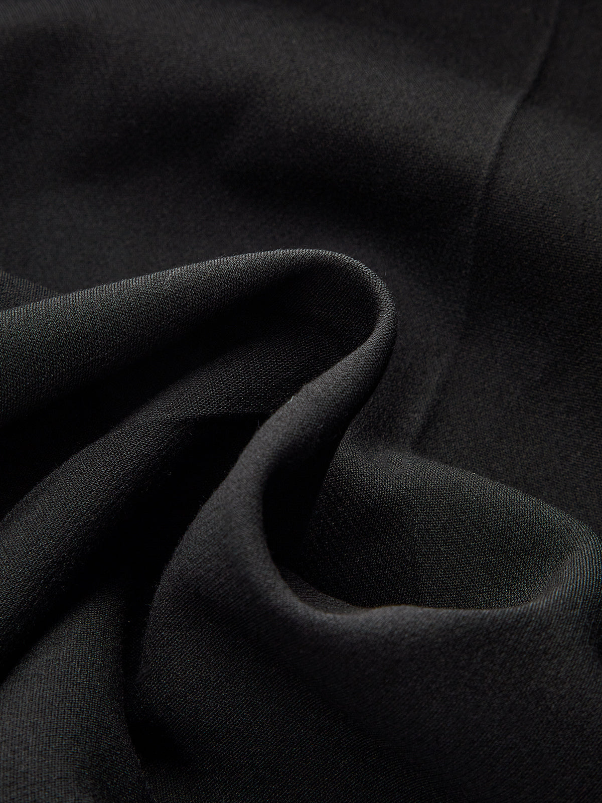 Contrast Waistband Straight-Leg Pants-Chicvia