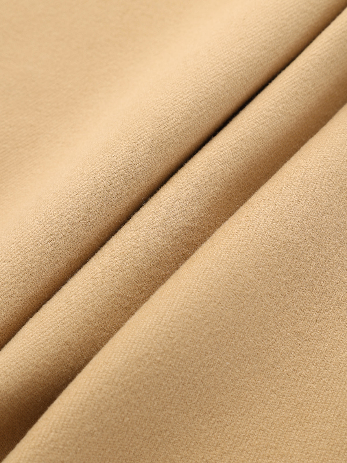 Belted Metal Button Stand Collar Longline Coat-Chicvia