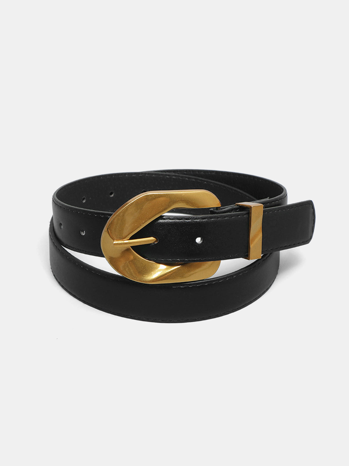 Metal Buckle Versatile Belt-Chicvia