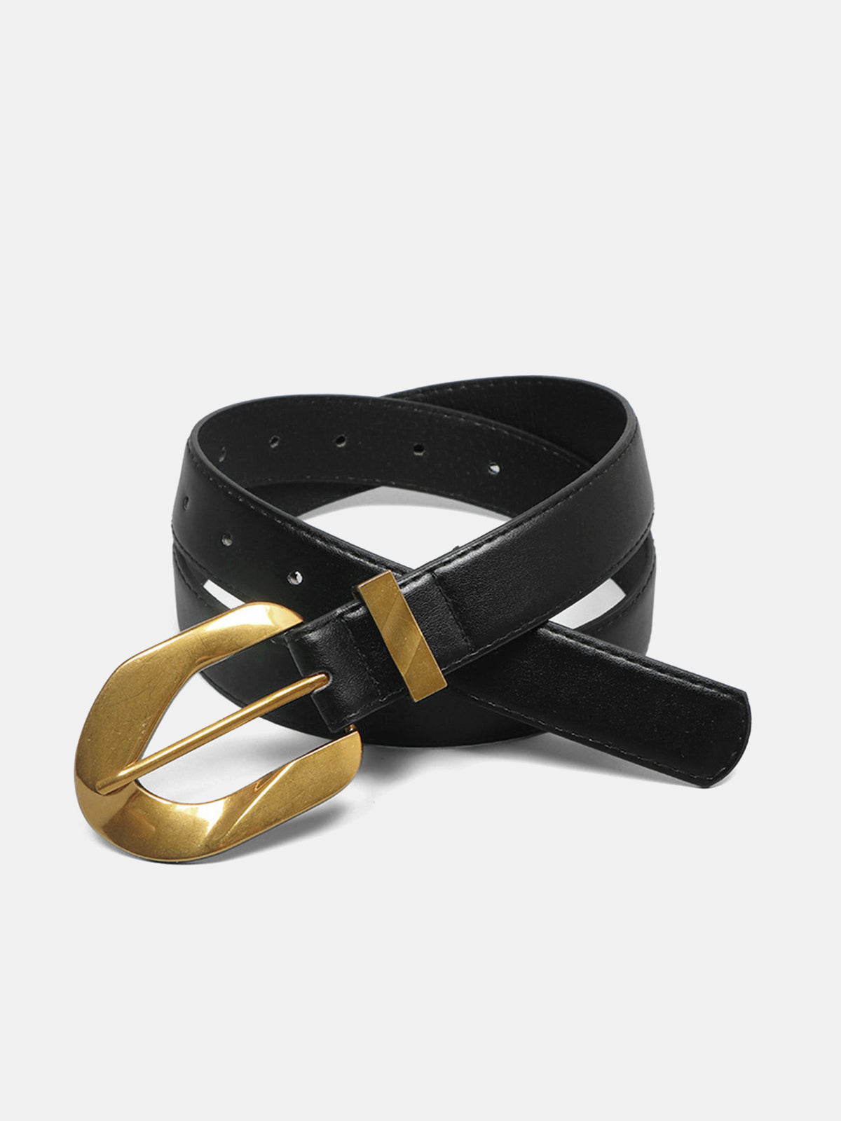 Metal Buckle Versatile Belt-Chicvia