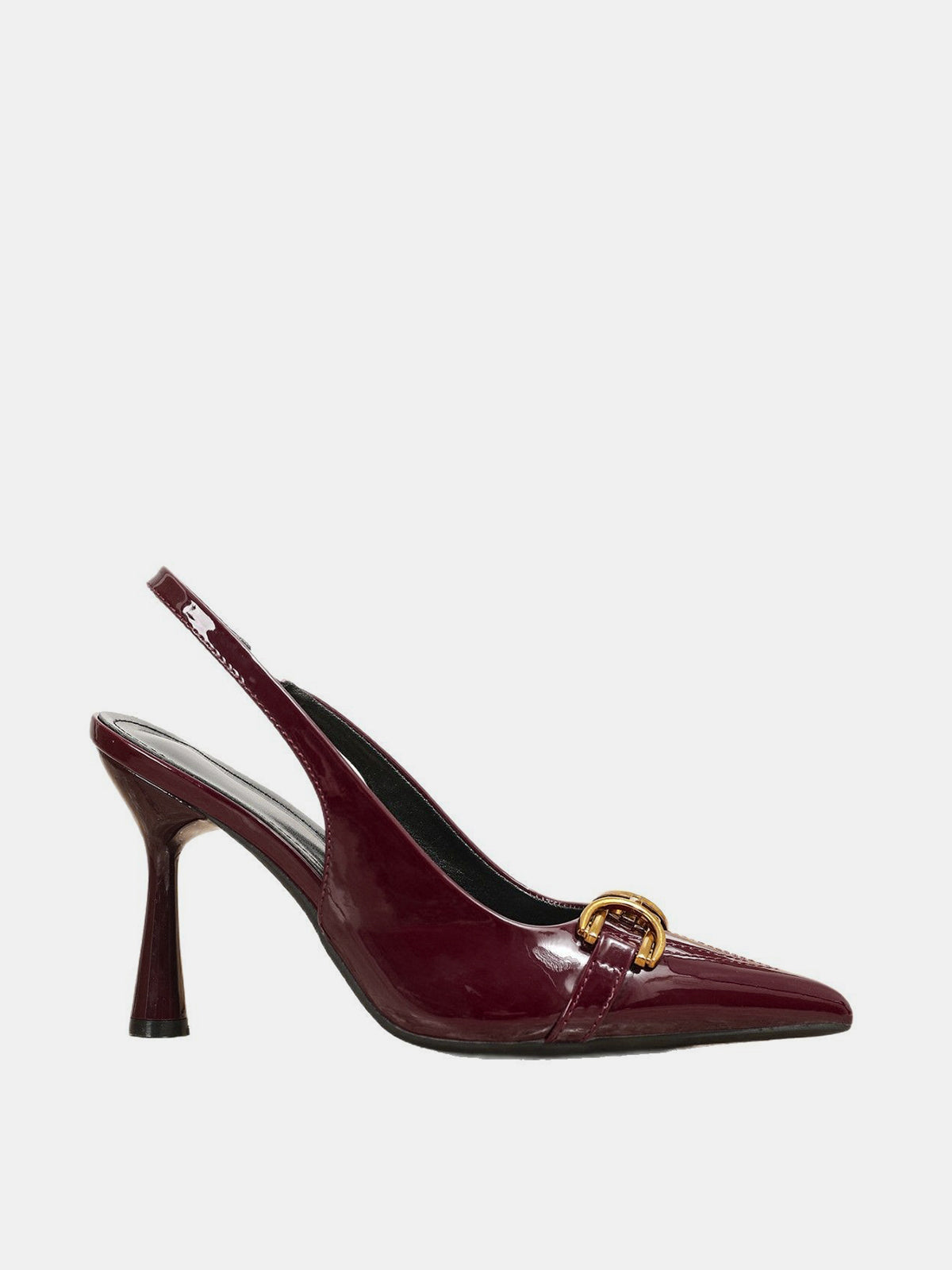 Horsebit Detail Slingback Pumps-Chicvia