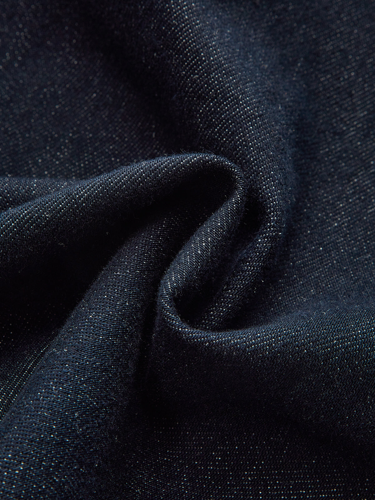 Denim Curved-Leg Jeans-Chicvia