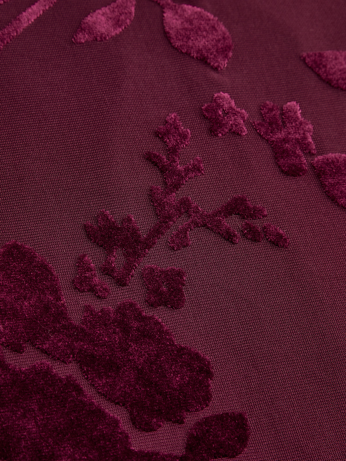 Floral Jacquard Mesh Maxi Skirt-Chicvia