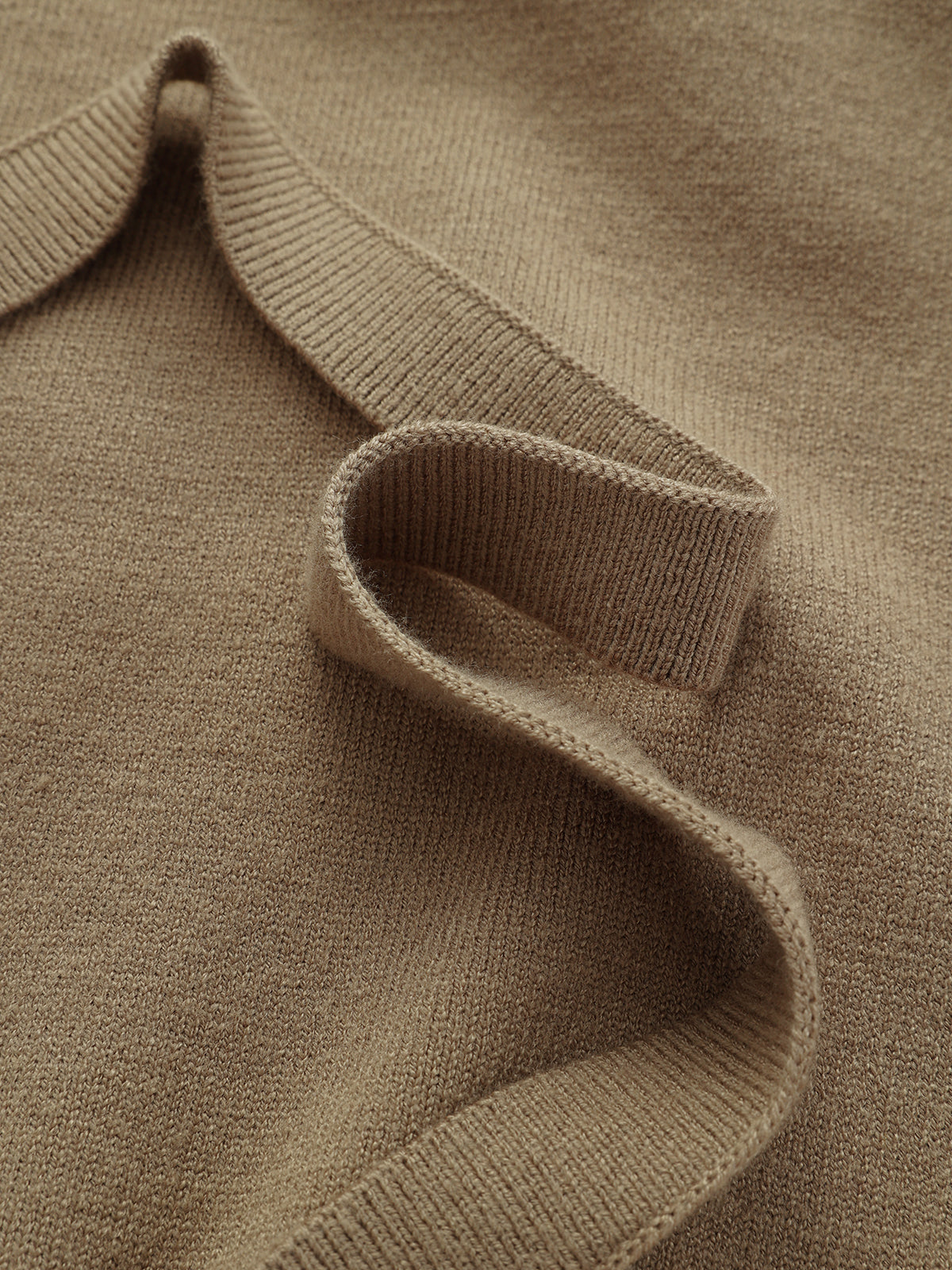 Cut-Out Shoulder Tie-Back Sweater-Chicvia