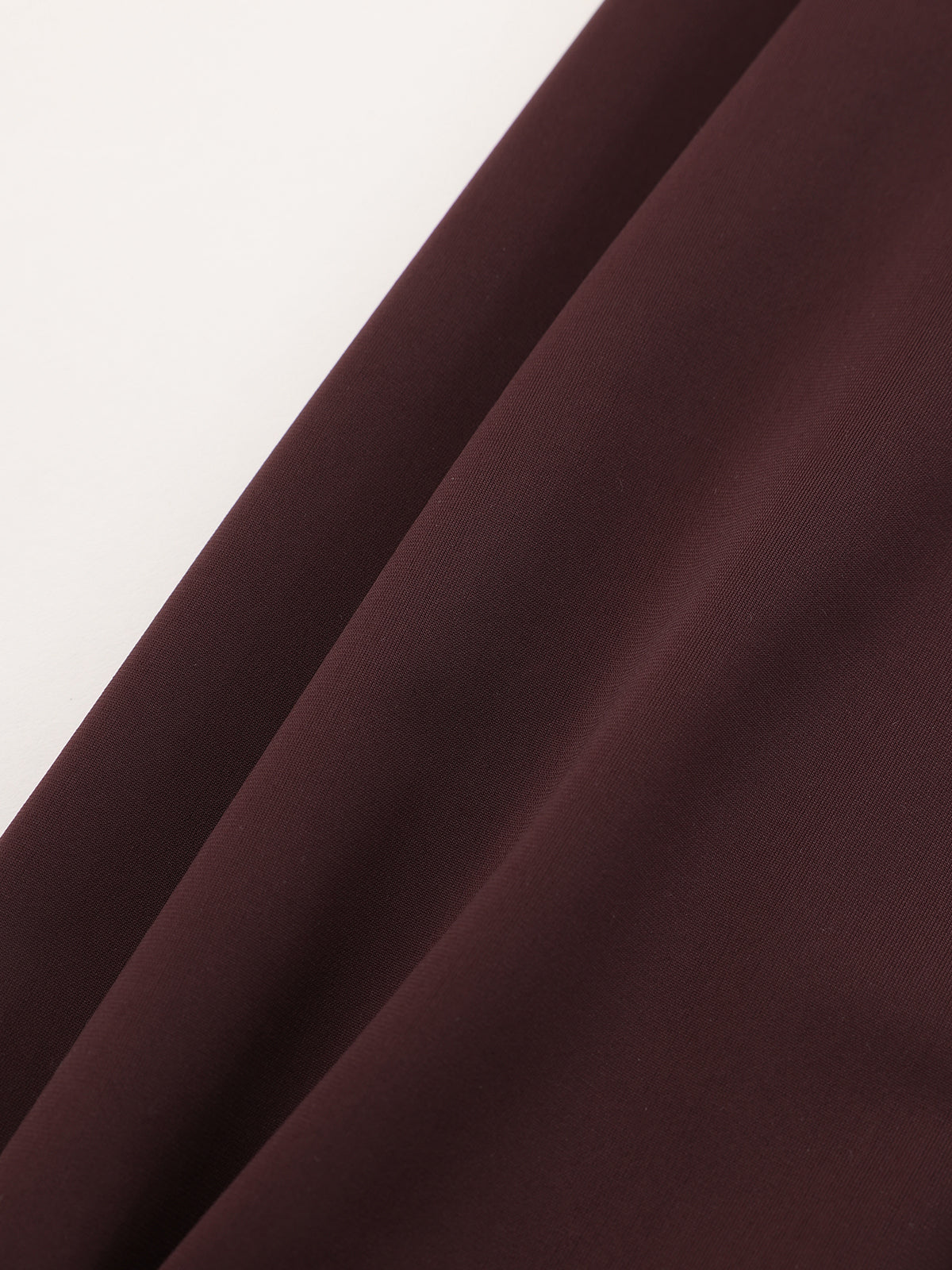 Faux Leather Panel Lantern Sleeve Blouse-Chicvia