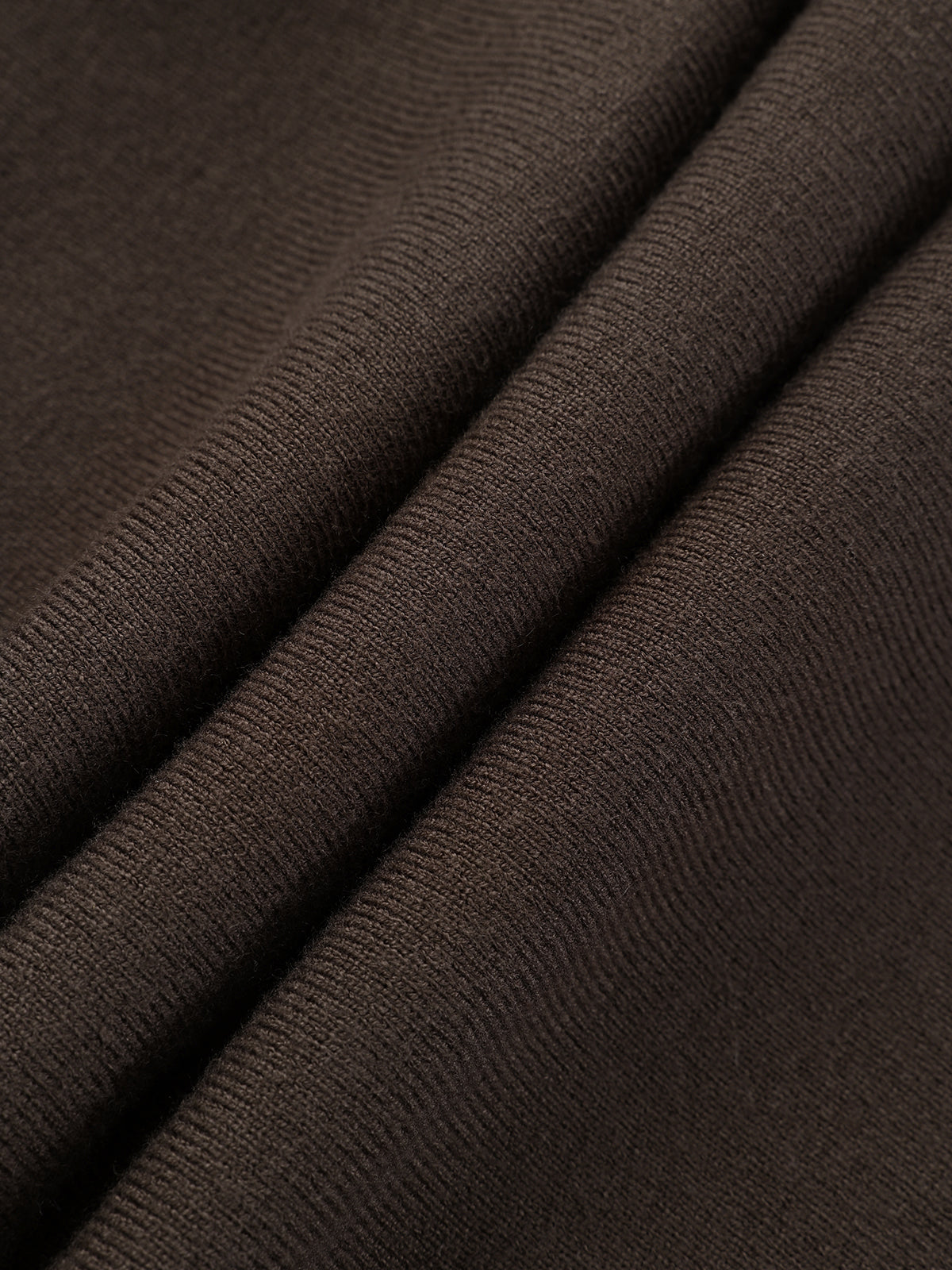 Cinched Waist Knit Shirt Dress-Chicvia