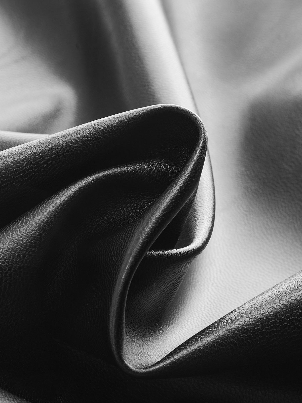 Lace Trim Faux Leather Mini Skirt-Chicvia