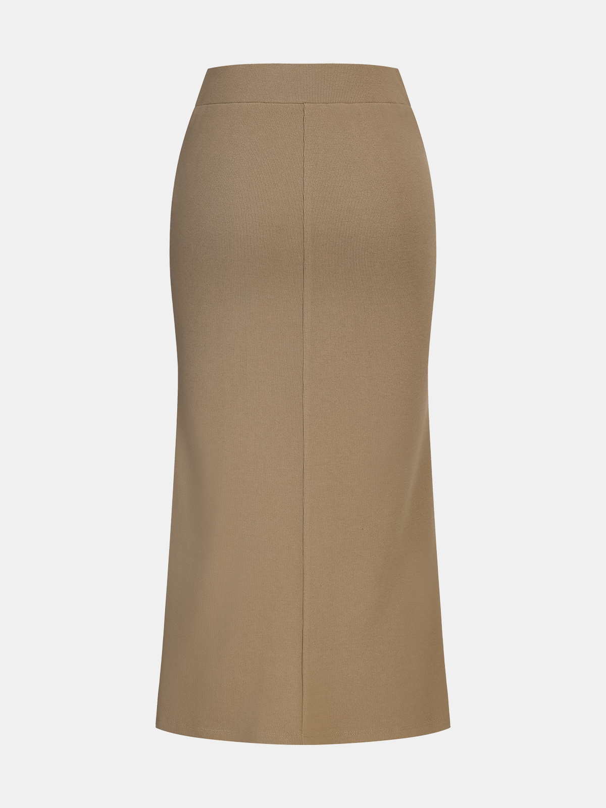 Knit Twisted Cropped Top and Skirt Set-Chicvia