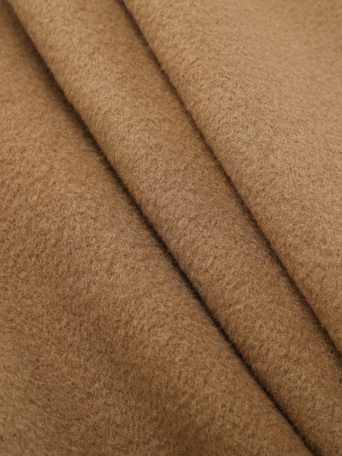 Double-Breasted Coat with Scarf Collar-Chicvia