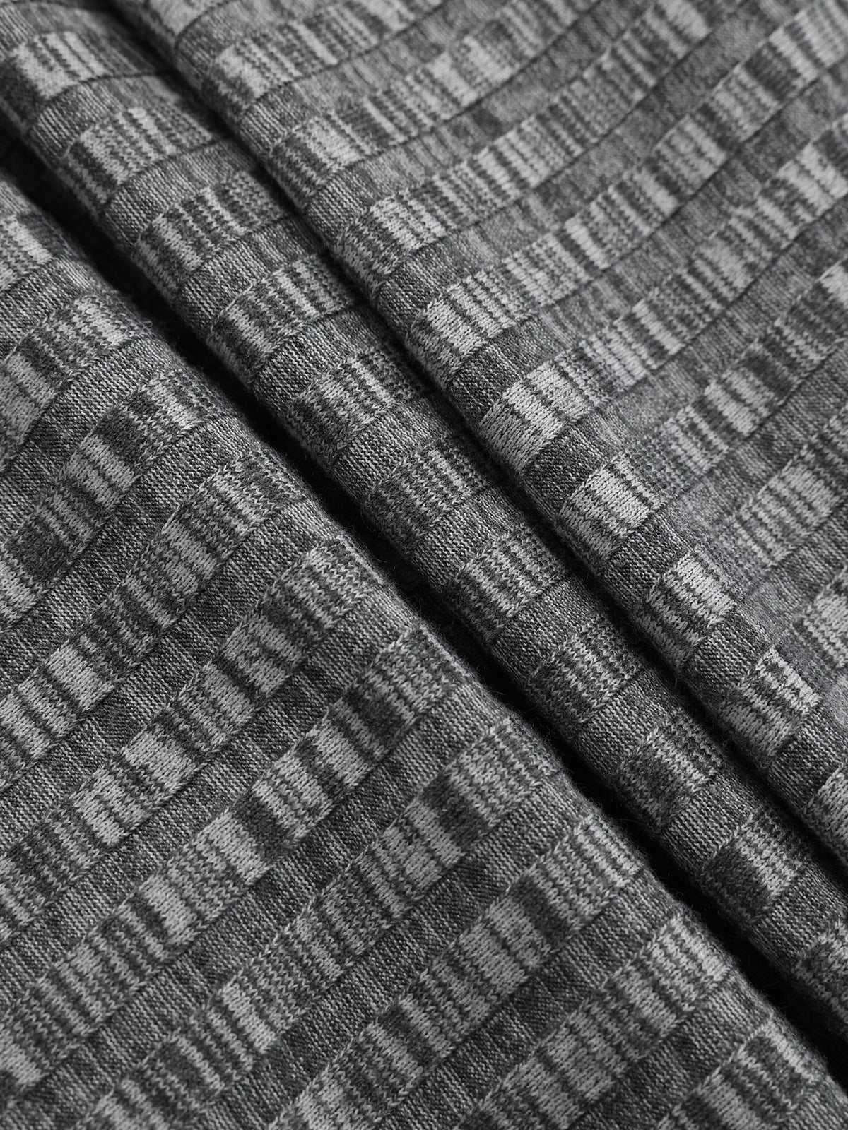 Mock Neck Twisted Side Slit Midi Dress-Chicvia