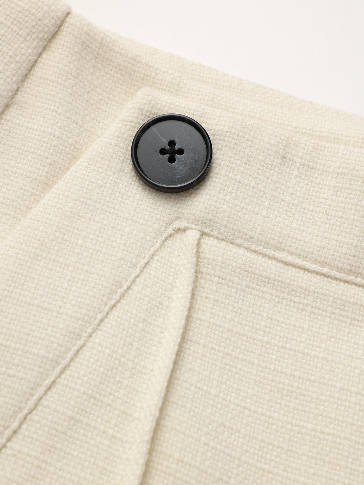 Mid-Waist Straight-Leg Pants-Chicvia