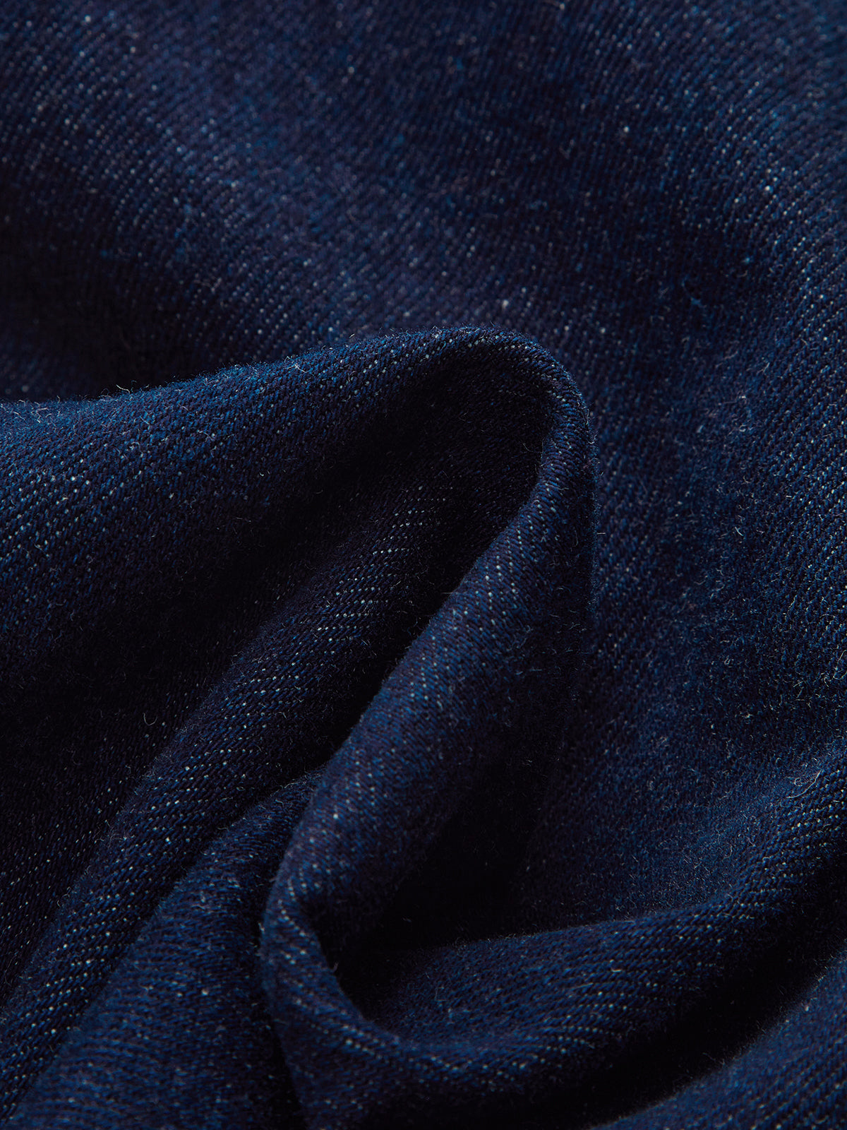 Cross-Over High-Waist Denim Wide-Leg Jeans-Chicvia