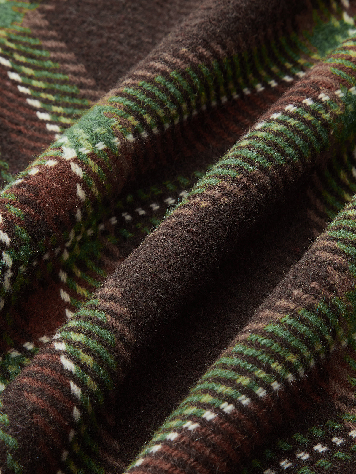 Collared Plaid Button-Front Coat-Chicvia