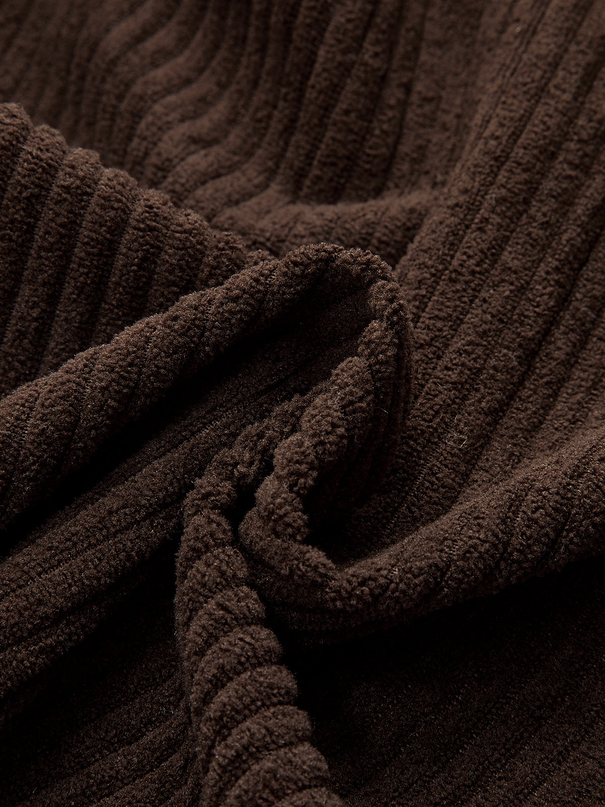 Corduroy Wide-Leg Pants-Chicvia