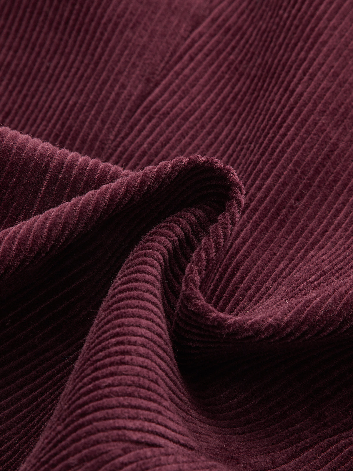 Corduroy Double-Breasted Blazer-Chicvia