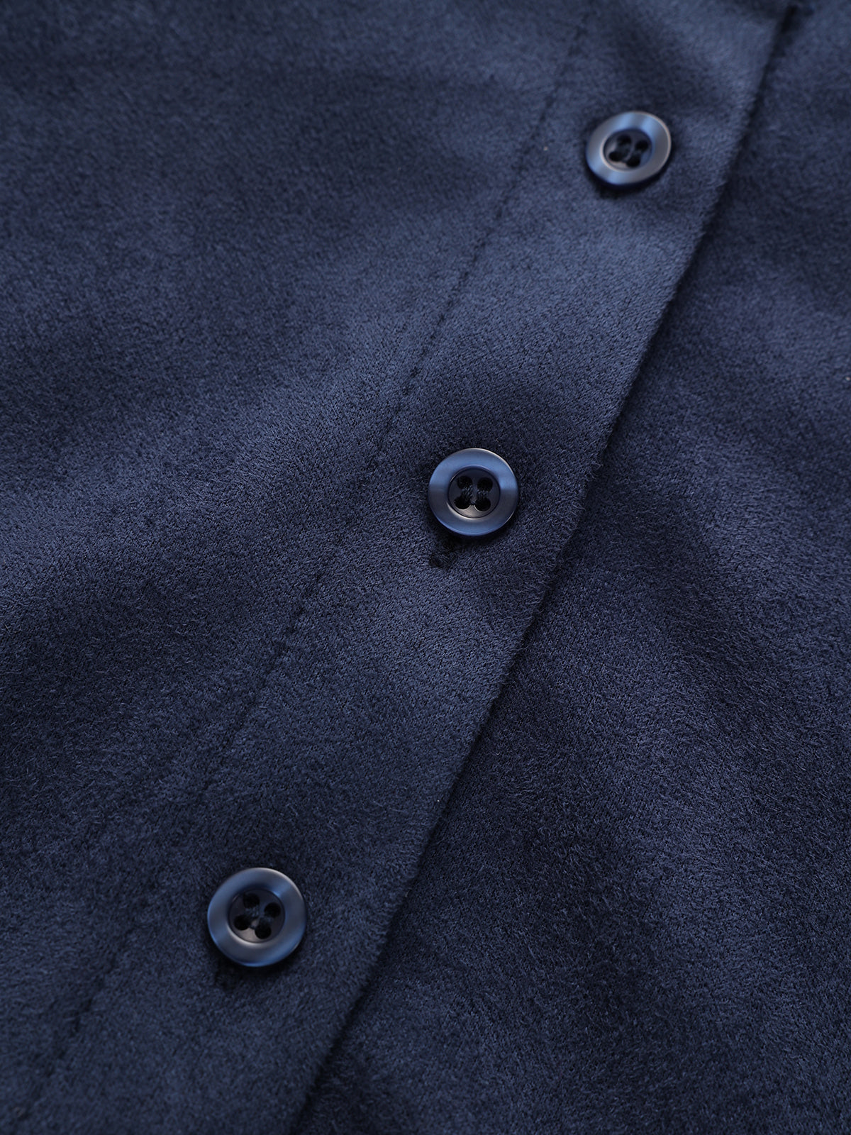 Belted Suede Effect Shirt Dress-Chicvia