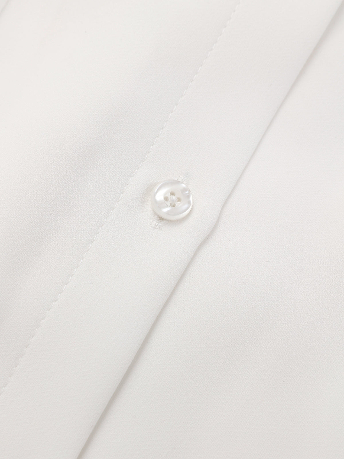 Pleated Cuff Contrast Panel Shirt-Chicvia