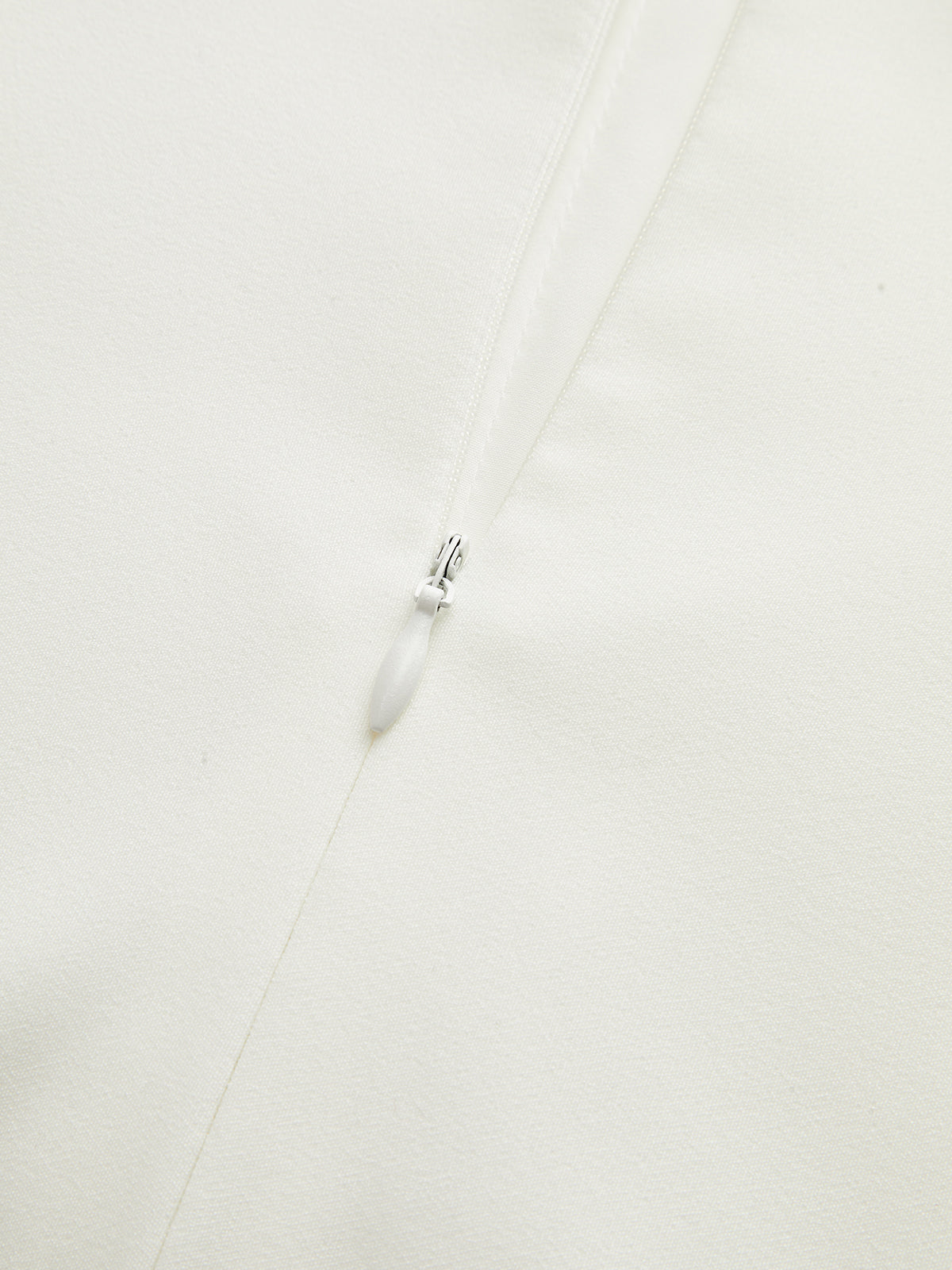 Pleated Hem Mock Neck Mini Dress-Chicvia