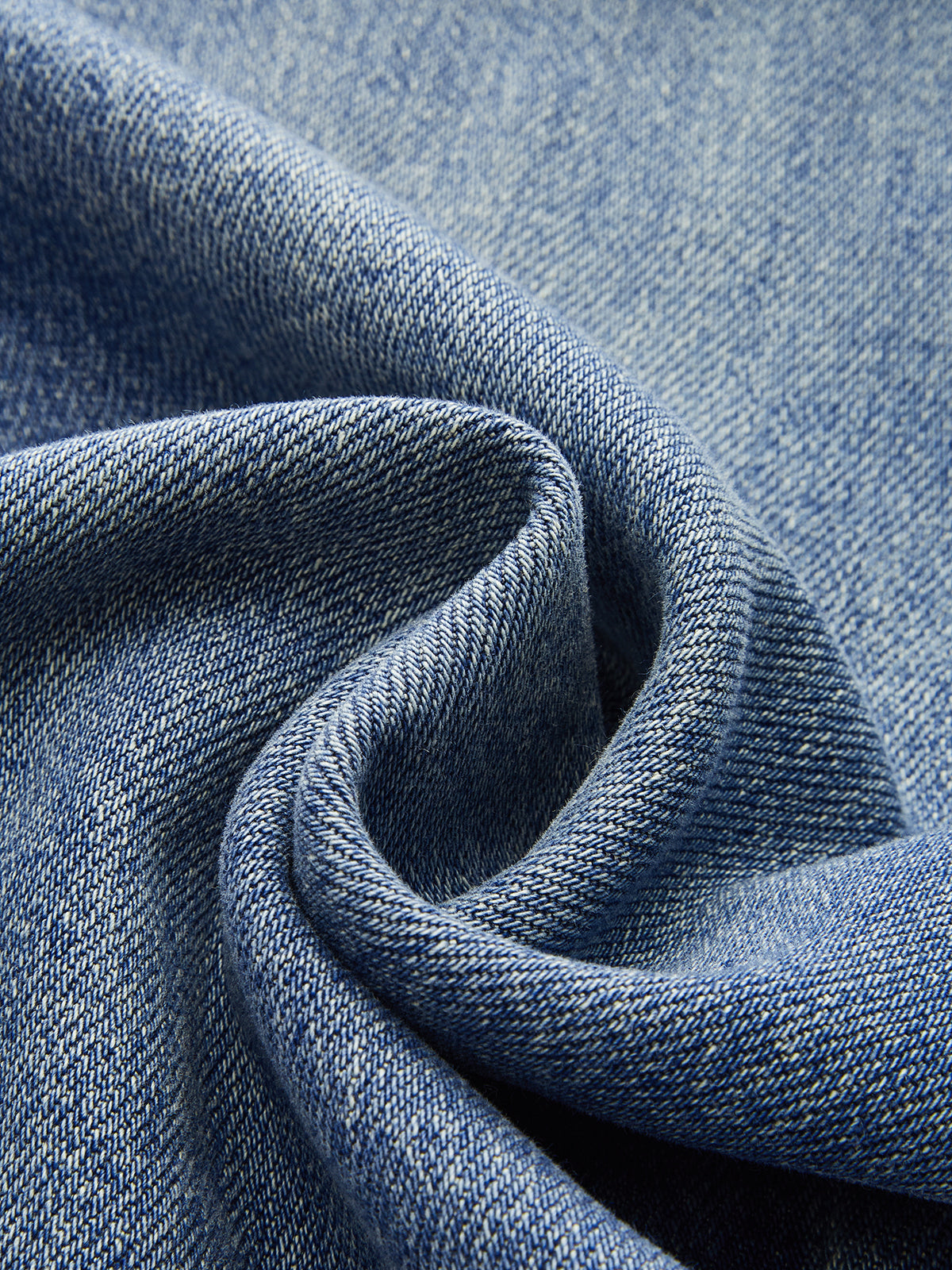 High-Waisted Wide-Leg Jeans-Chicvia