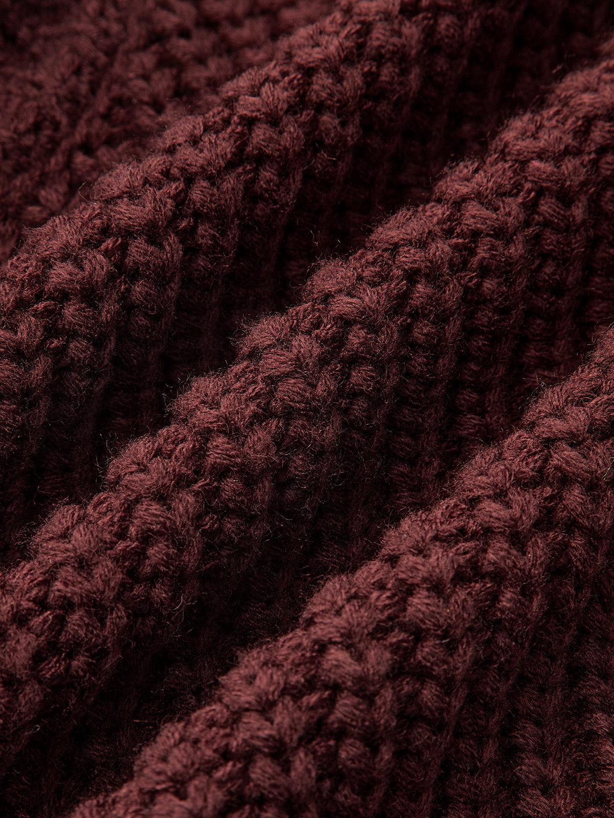 Cowl Neck Chunky Sweater Vest-Chicvia