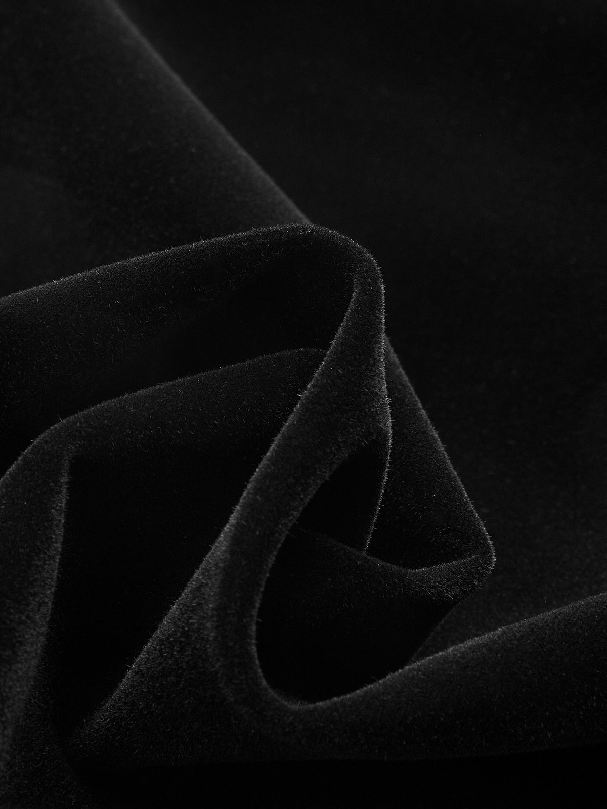 Floral Lace Trim Velvet Mini Skirt-Chicvia