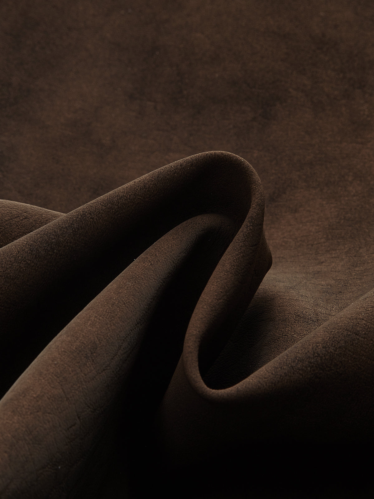 Pleated Suede Button-Front Jacket-Chicvia