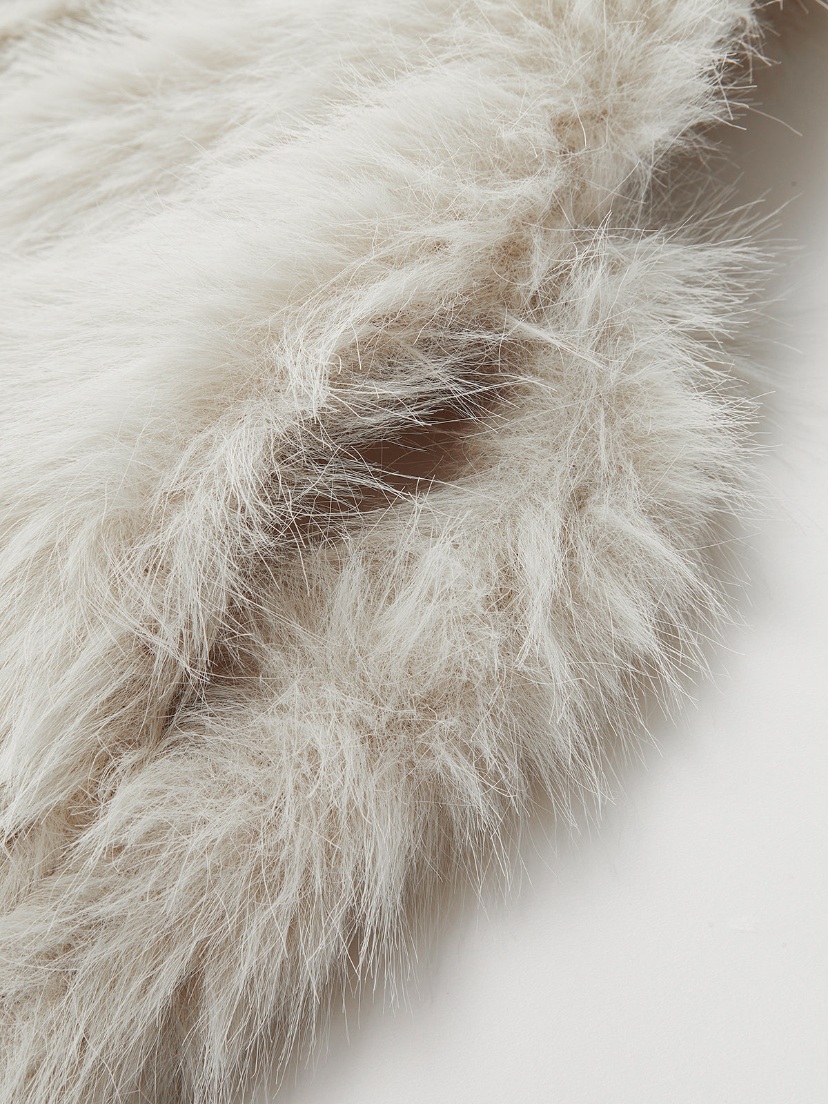 Faux Fur Turtleneck Vest-Chicvia