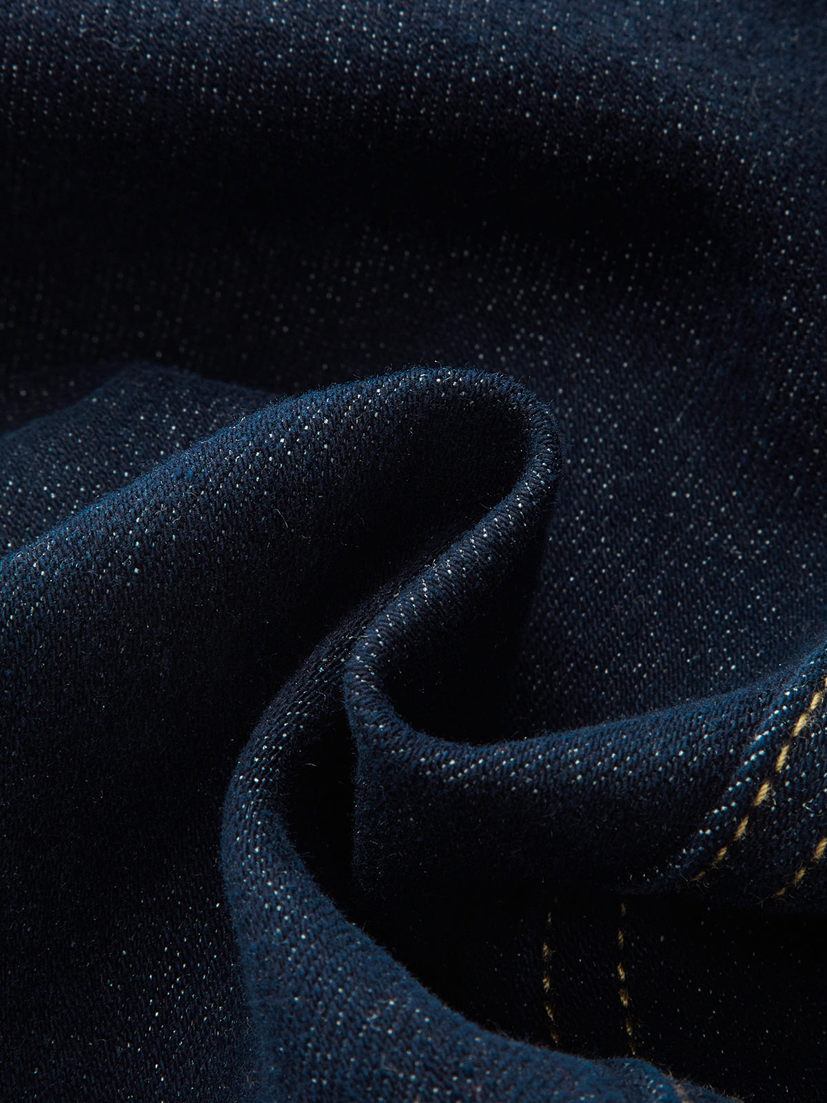 Denim Panel Cable Knit V-Neck Cardigan-Chicvia