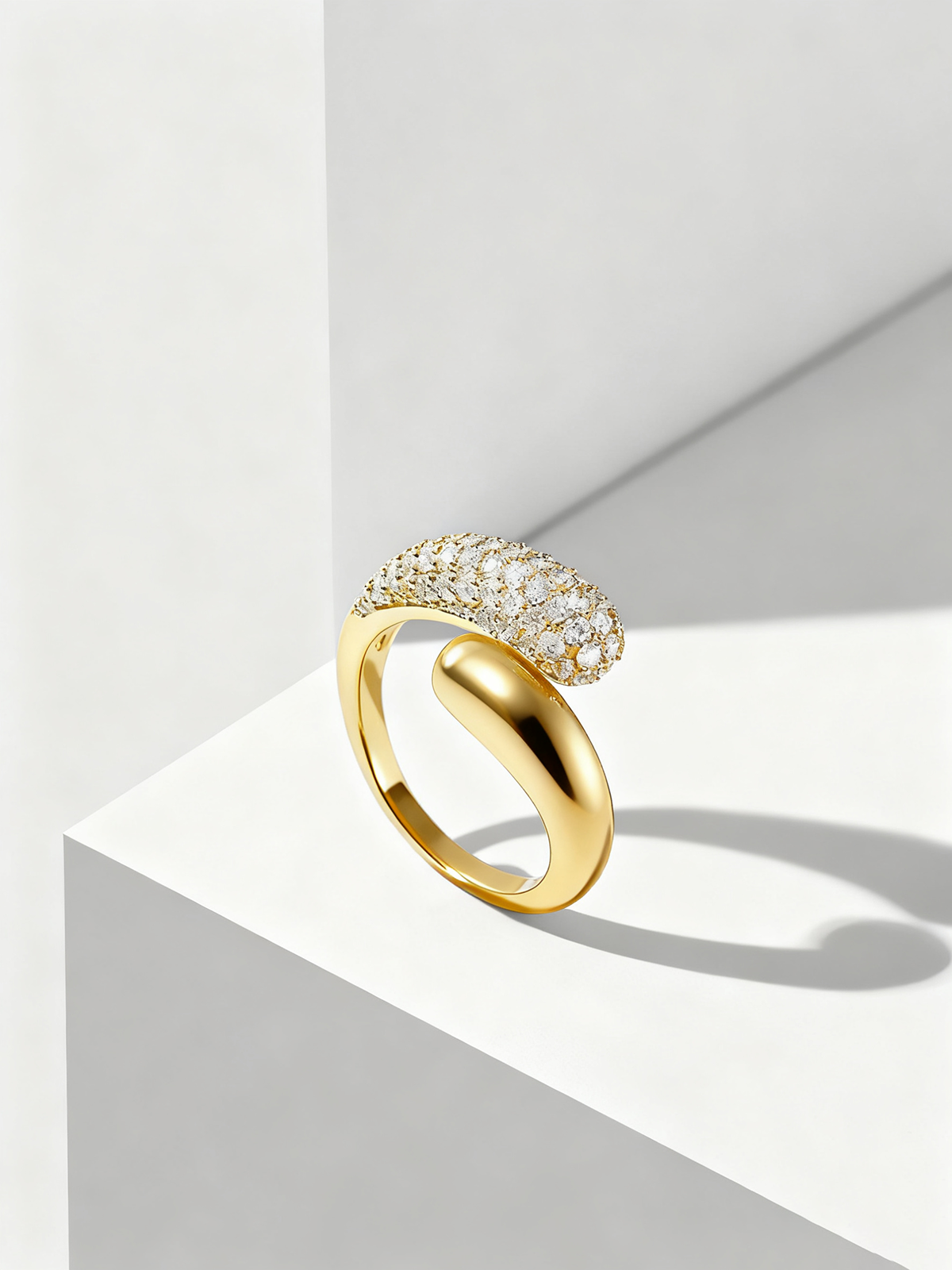 Double-Headed Snake Shaped Ring-Chicvia