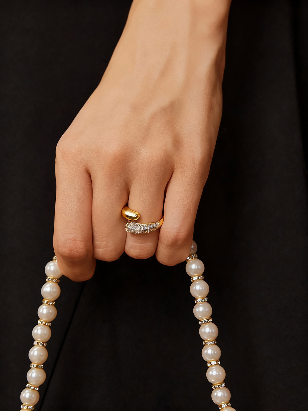 Double-Headed Snake Shaped Ring-Chicvia