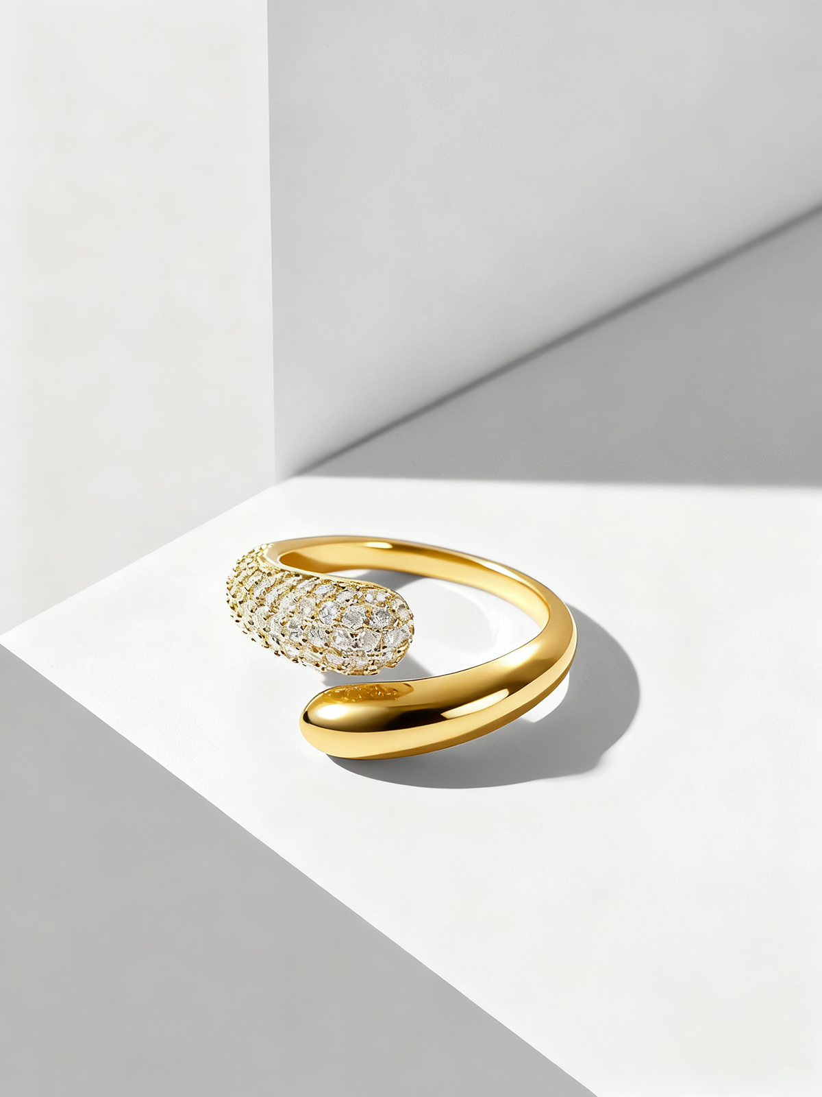 Double-Headed Snake Shaped Ring-Chicvia